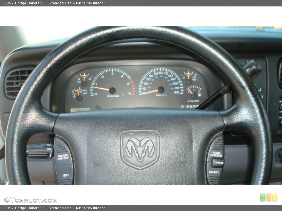 Mist Gray Interior Gauges for the 1997 Dodge Dakota SLT Extended Cab #72088887