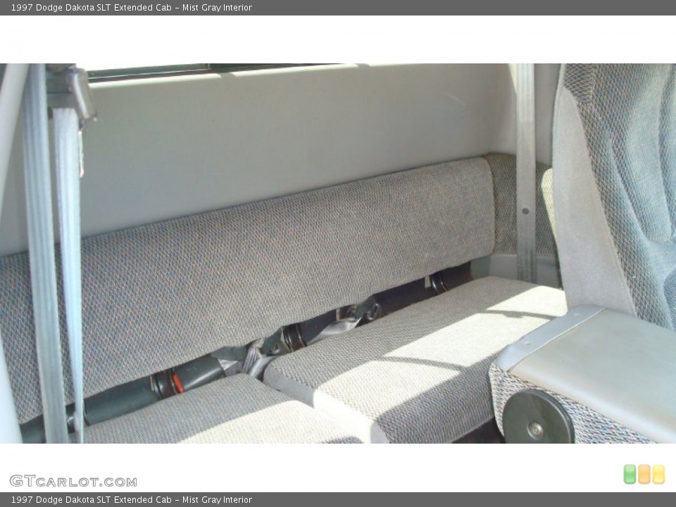 Mist Gray Interior Rear Seat for the 1997 Dodge Dakota SLT Extended Cab #72088931