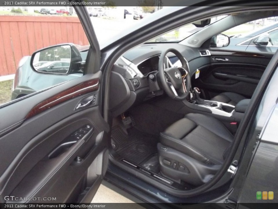 Ebony/Ebony Interior Photo for the 2013 Cadillac SRX Performance FWD #72089941
