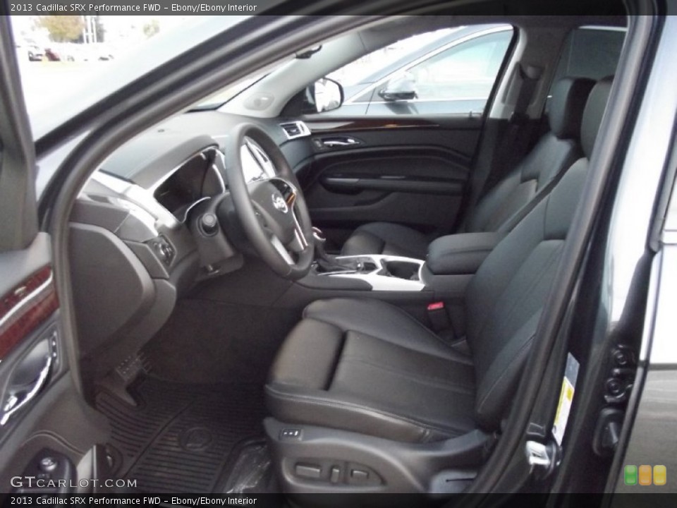 Ebony/Ebony Interior Photo for the 2013 Cadillac SRX Performance FWD #72089965