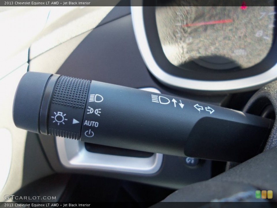 Jet Black Interior Controls for the 2013 Chevrolet Equinox LT AWD #72090634