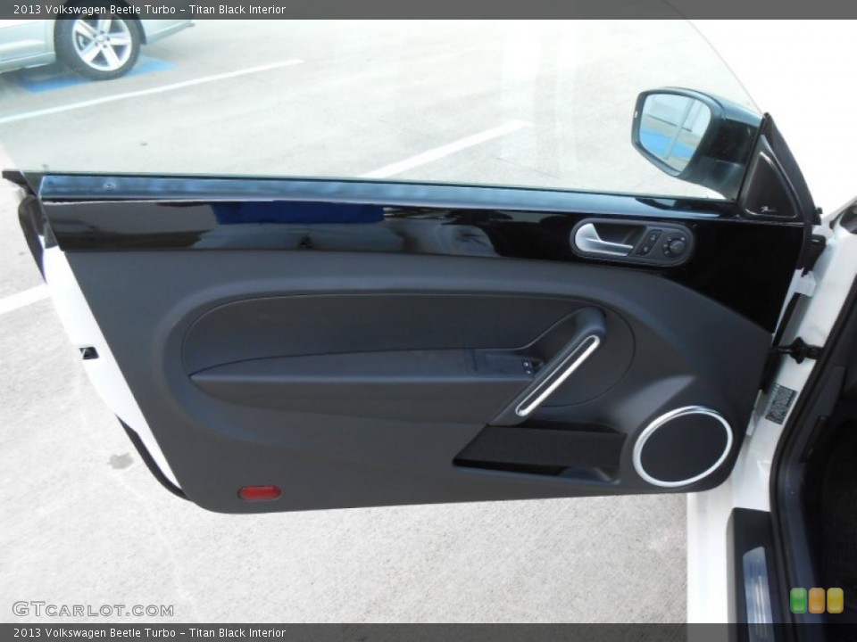 Titan Black Interior Door Panel for the 2013 Volkswagen Beetle Turbo #72091090