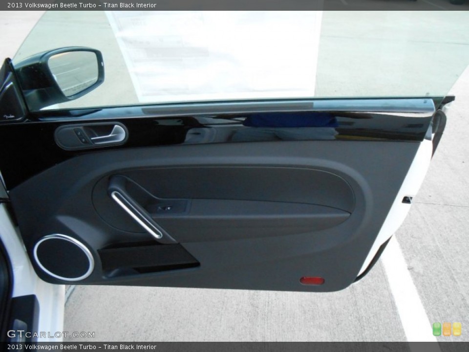 Titan Black Interior Door Panel for the 2013 Volkswagen Beetle Turbo #72091130
