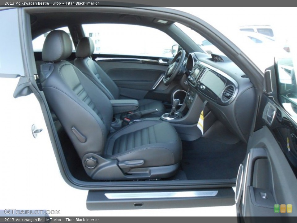 Titan Black Interior Photo for the 2013 Volkswagen Beetle Turbo #72091150