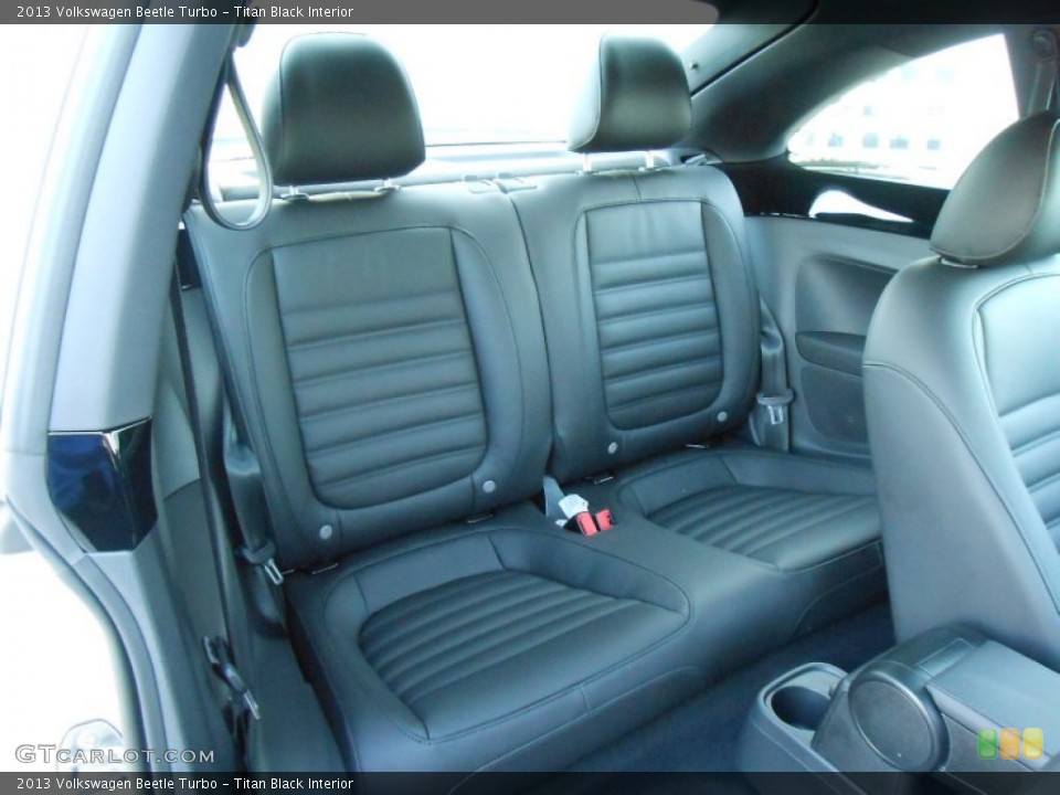 Titan Black Interior Rear Seat for the 2013 Volkswagen Beetle Turbo #72091168
