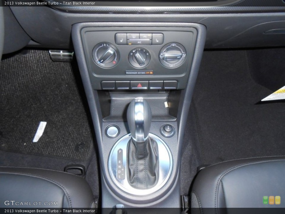 Titan Black Interior Transmission for the 2013 Volkswagen Beetle Turbo #72091234
