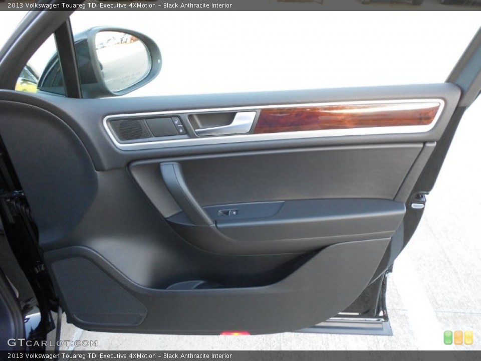 Black Anthracite Interior Door Panel for the 2013 Volkswagen Touareg TDI Executive 4XMotion #72091963