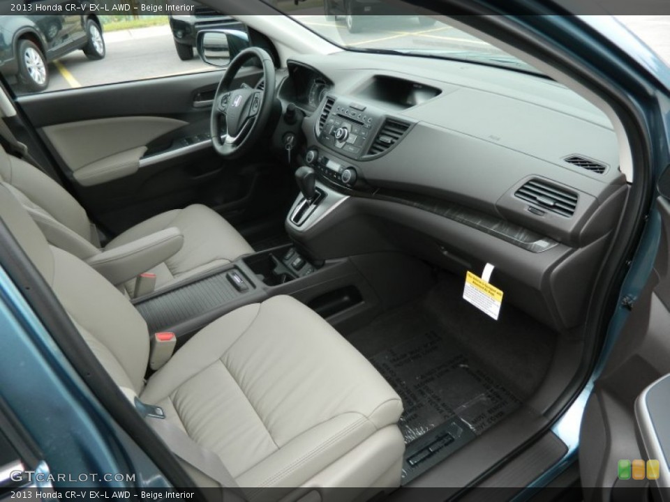 Beige Interior Photo for the 2013 Honda CR-V EX-L AWD #72093523