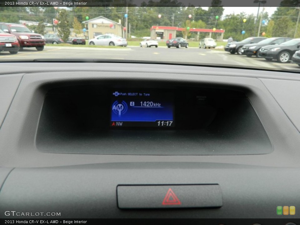 Beige Interior Gauges for the 2013 Honda CR-V EX-L AWD #72093541