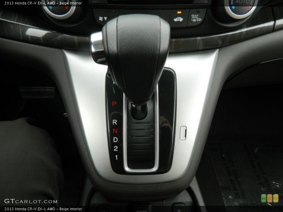 Beige Interior Transmission for the 2013 Honda CR-V EX-L AWD #72093583