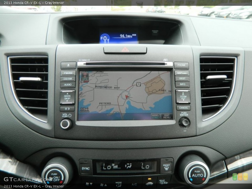Gray Interior Navigation for the 2013 Honda CR-V EX-L #72094519