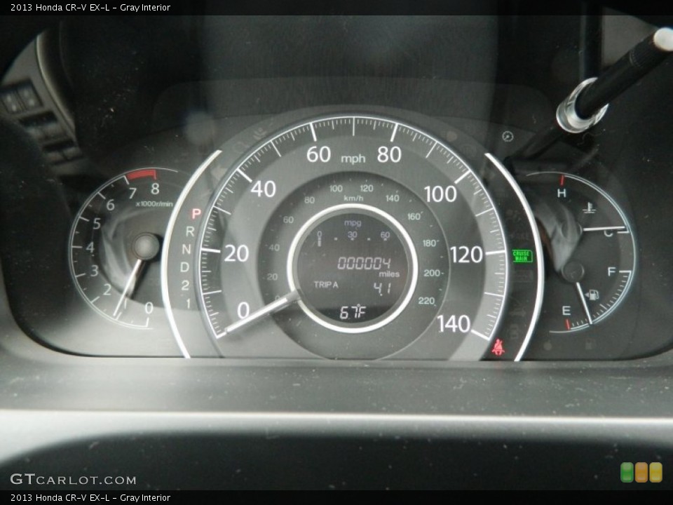 Gray Interior Gauges for the 2013 Honda CR-V EX-L #72094642