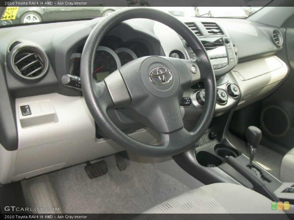 Ash Gray Interior Photo for the 2010 Toyota RAV4 I4 4WD #72095029