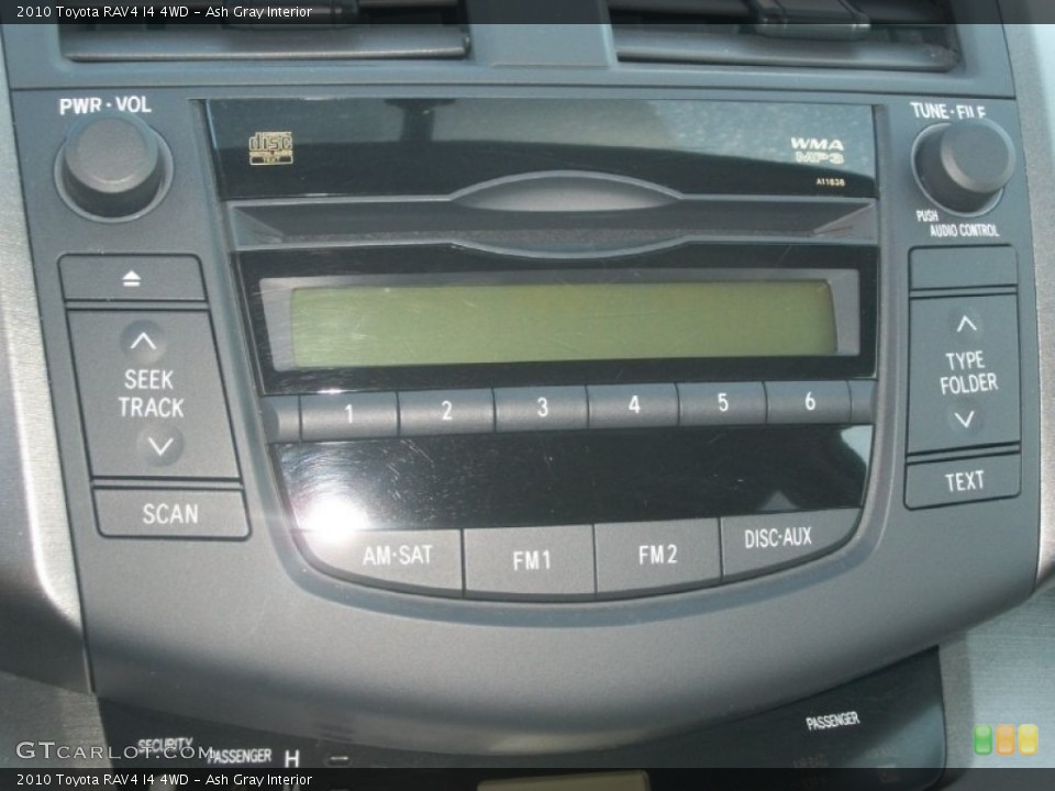 Ash Gray Interior Audio System for the 2010 Toyota RAV4 I4 4WD #72095155