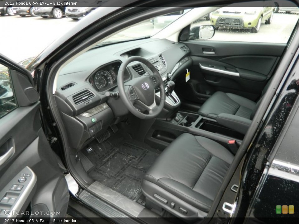 Black Interior Prime Interior for the 2013 Honda CR-V EX-L #72095710
