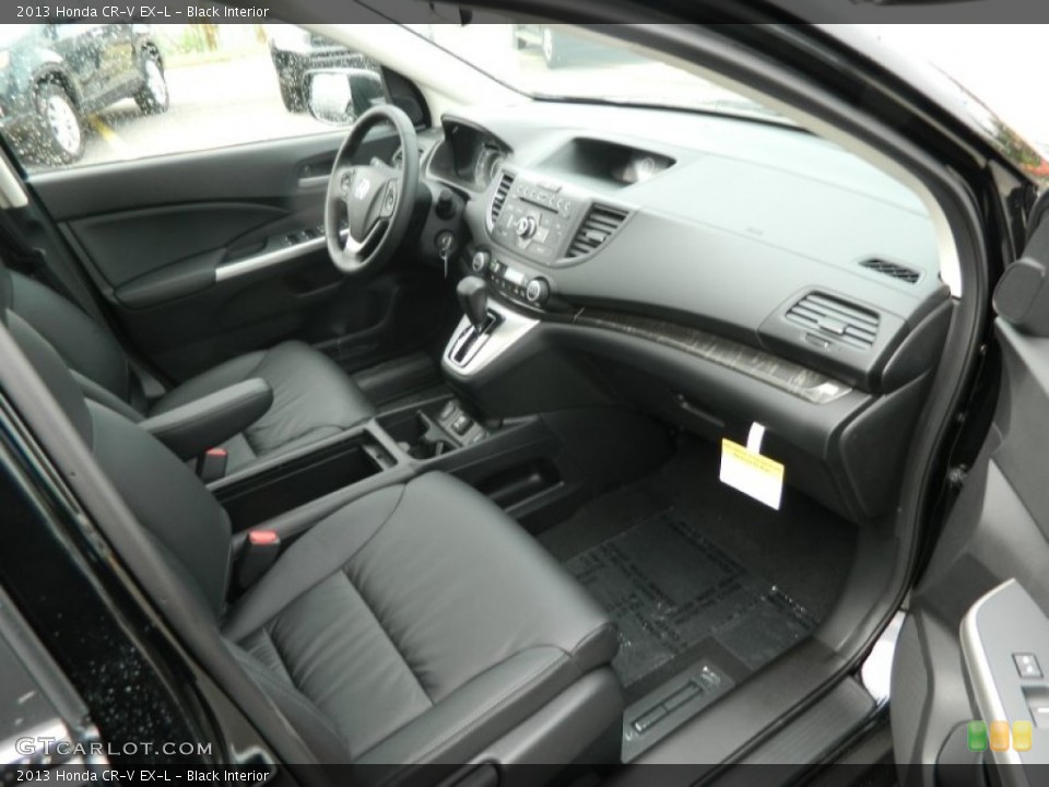 Black Interior Photo for the 2013 Honda CR-V EX-L #72095794