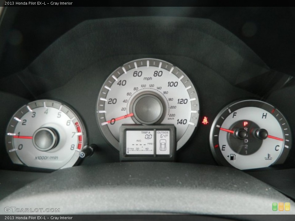 Gray Interior Gauges for the 2013 Honda Pilot EX-L #72096343