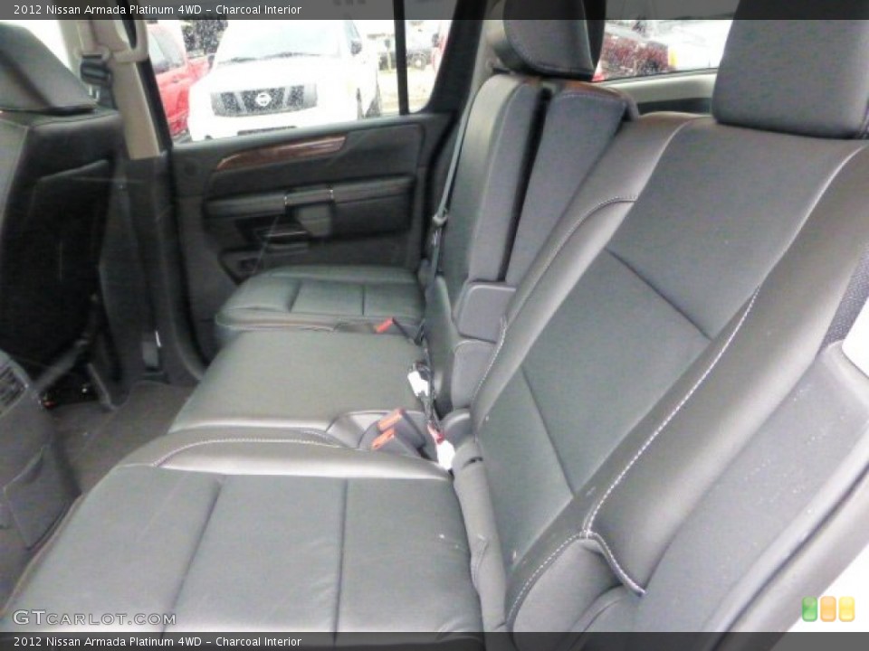 Charcoal Interior Rear Seat for the 2012 Nissan Armada Platinum 4WD #72096736