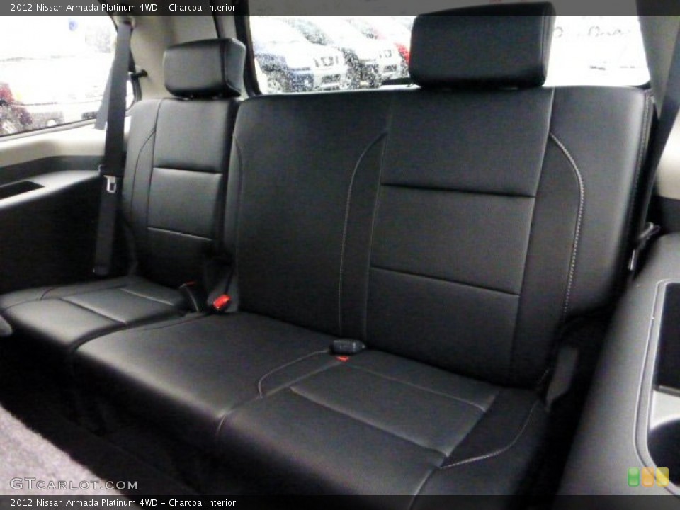 Charcoal Interior Rear Seat for the 2012 Nissan Armada Platinum 4WD #72096748