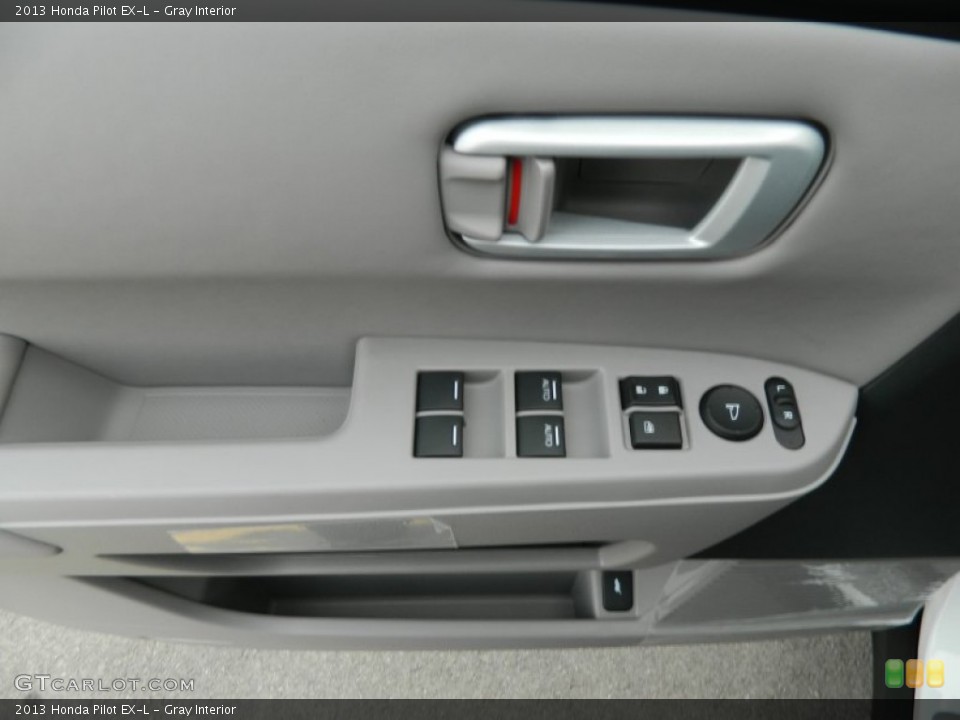 Gray Interior Controls for the 2013 Honda Pilot EX-L #72096943