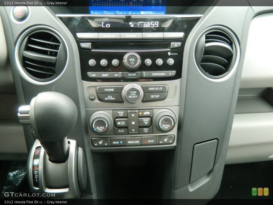 Gray Interior Controls for the 2013 Honda Pilot EX-L #72097078