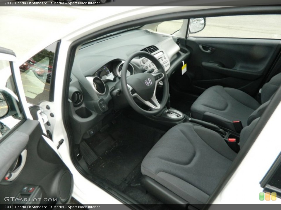 Sport Black Interior Prime Interior for the 2013 Honda Fit  #72097315