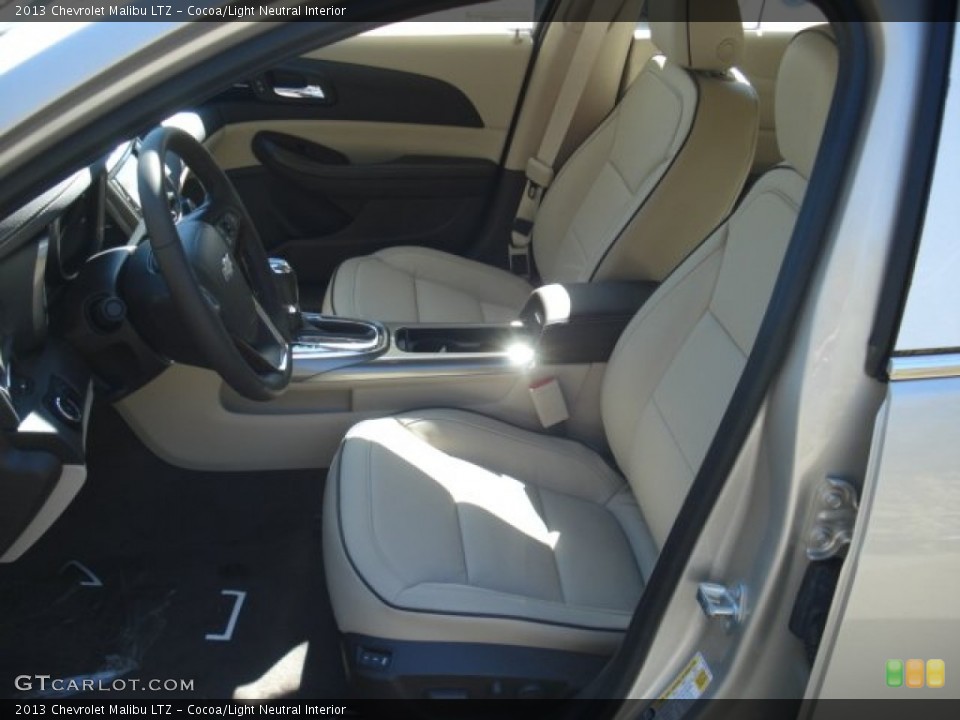 Cocoa/Light Neutral Interior Photo for the 2013 Chevrolet Malibu LTZ #72097345