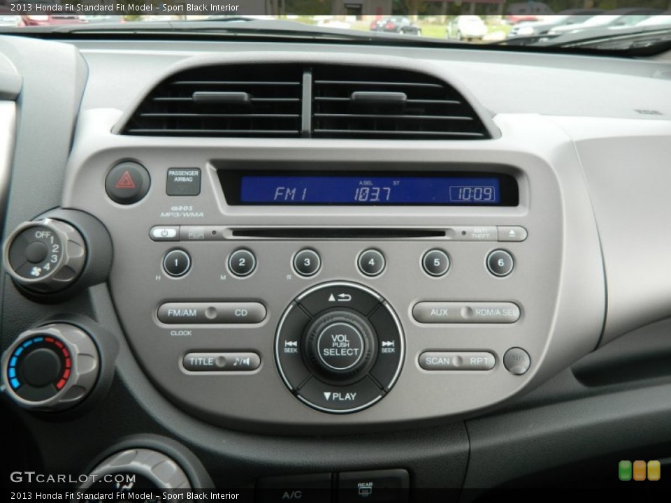 Sport Black Interior Controls for the 2013 Honda Fit  #72097456