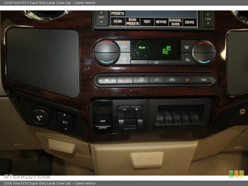Camel Interior Controls for the 2008 Ford F350 Super Duty Lariat Crew Cab #72097487