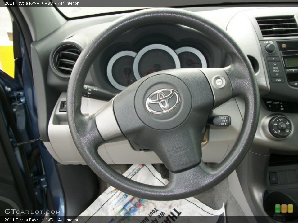 Ash Interior Steering Wheel for the 2011 Toyota RAV4 I4 4WD #72097588