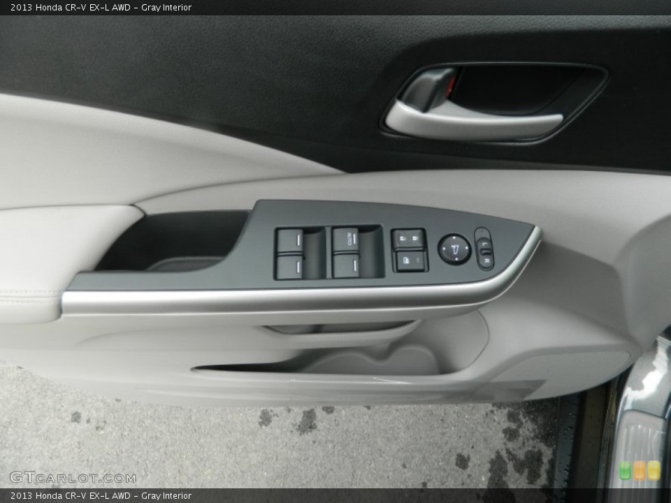 Gray Interior Controls for the 2013 Honda CR-V EX-L AWD #72098224