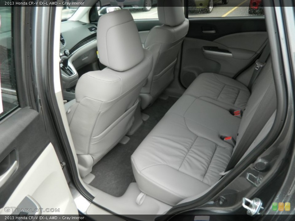 Gray Interior Rear Seat for the 2013 Honda CR-V EX-L AWD #72098239