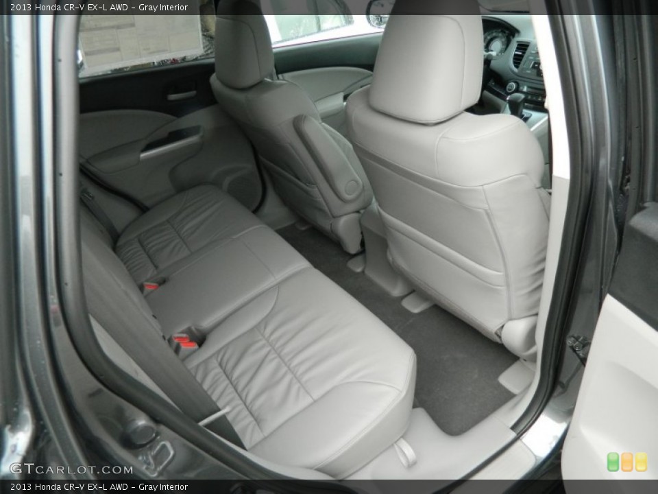 Gray Interior Rear Seat for the 2013 Honda CR-V EX-L AWD #72098278