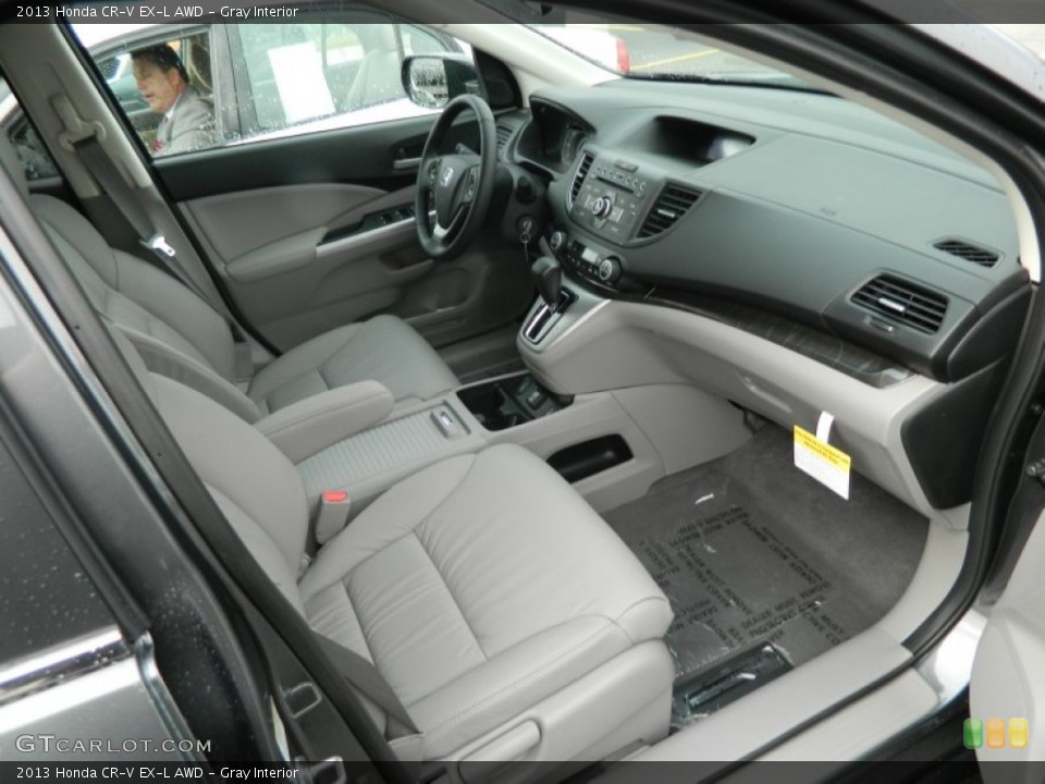 Gray Interior Photo for the 2013 Honda CR-V EX-L AWD #72098290