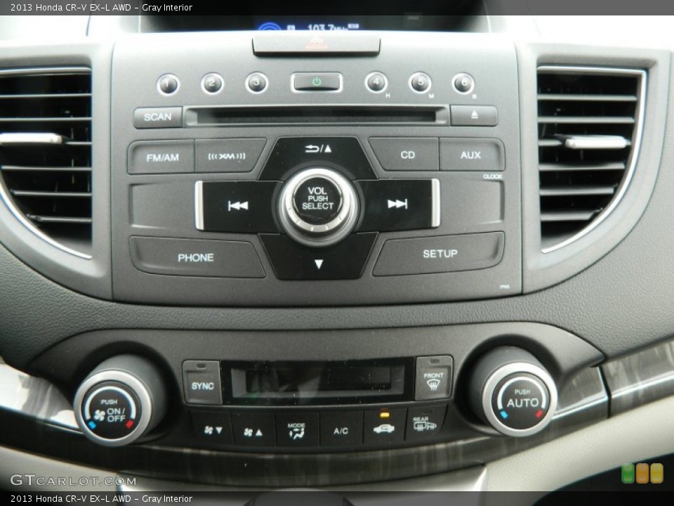 Gray Interior Controls for the 2013 Honda CR-V EX-L AWD #72098326