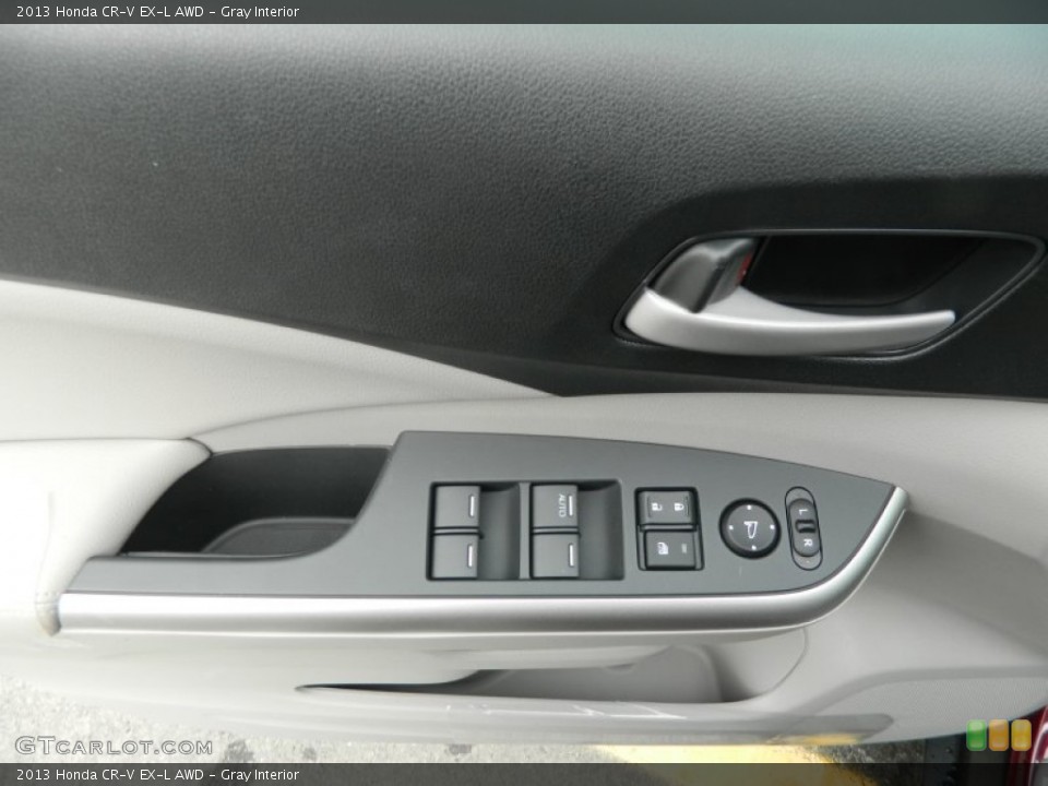 Gray Interior Controls for the 2013 Honda CR-V EX-L AWD #72098635