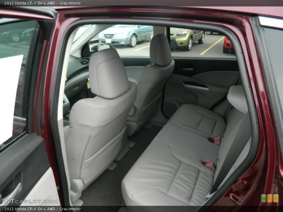 Gray Interior Rear Seat for the 2013 Honda CR-V EX-L AWD #72098650