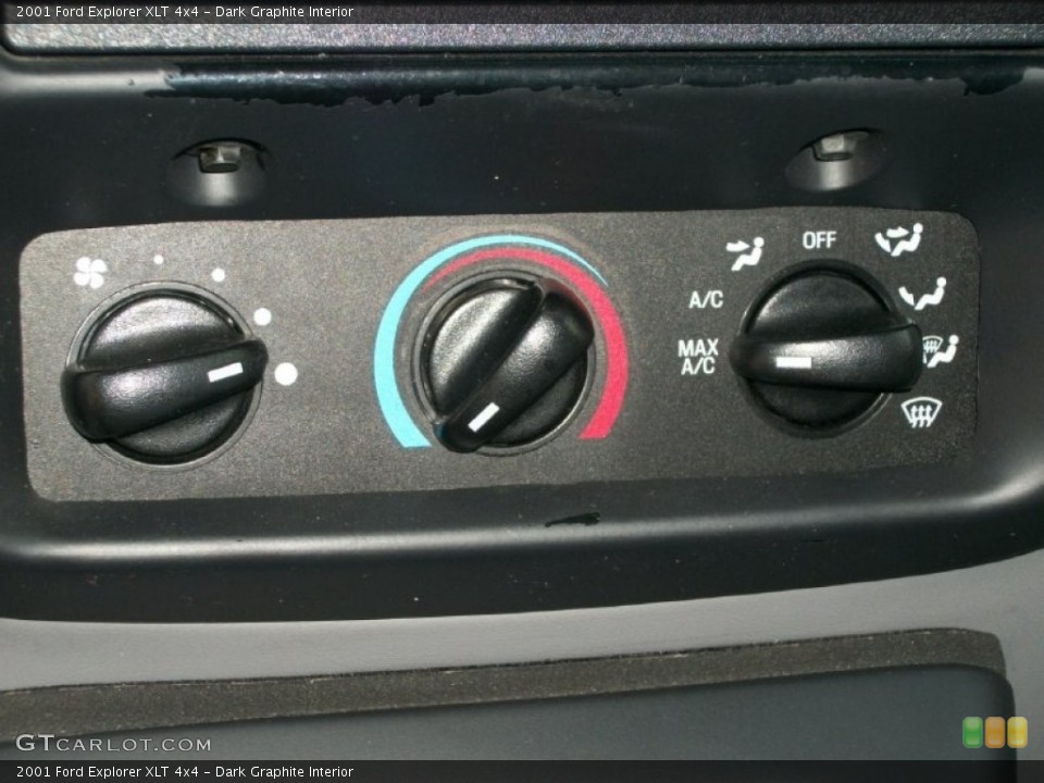 Dark Graphite Interior Controls for the 2001 Ford Explorer XLT 4x4 #72098674