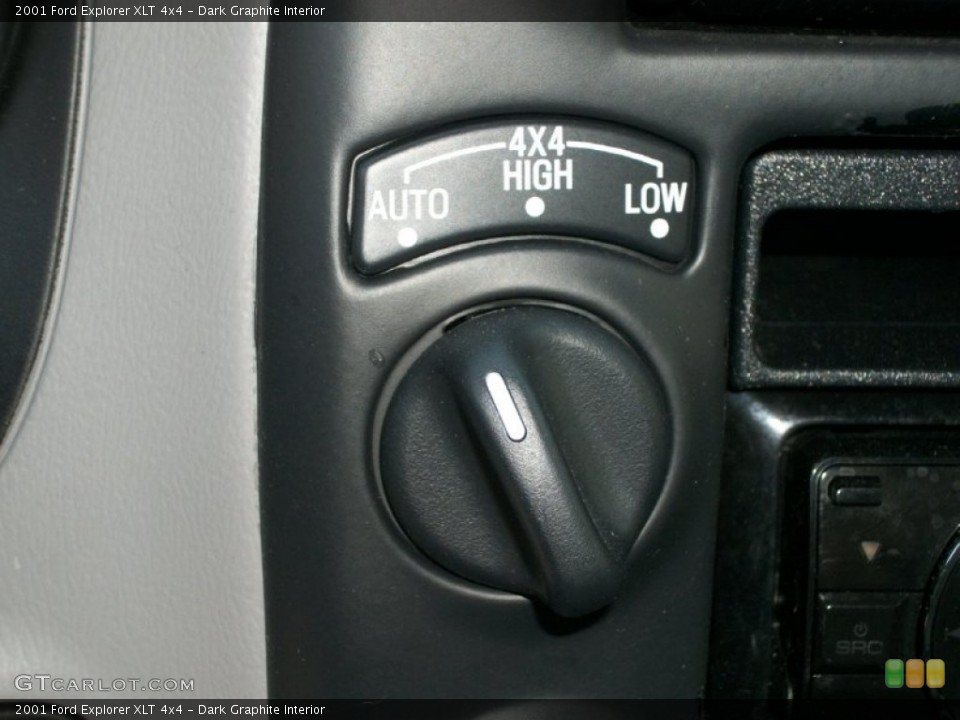 Dark Graphite Interior Controls for the 2001 Ford Explorer XLT 4x4 #72098689