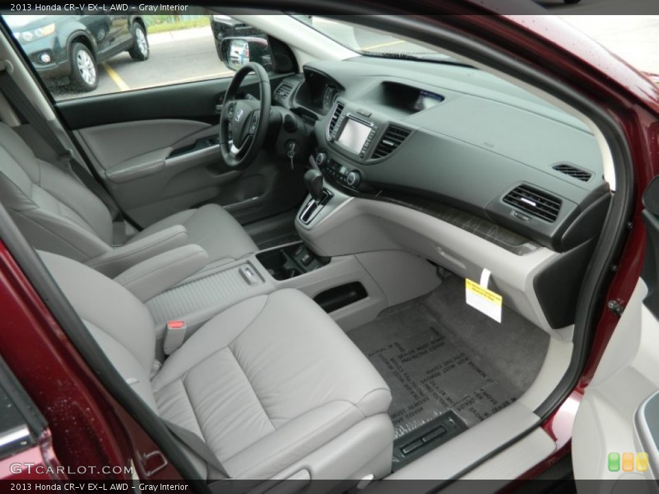 Gray Interior Photo for the 2013 Honda CR-V EX-L AWD #72098695