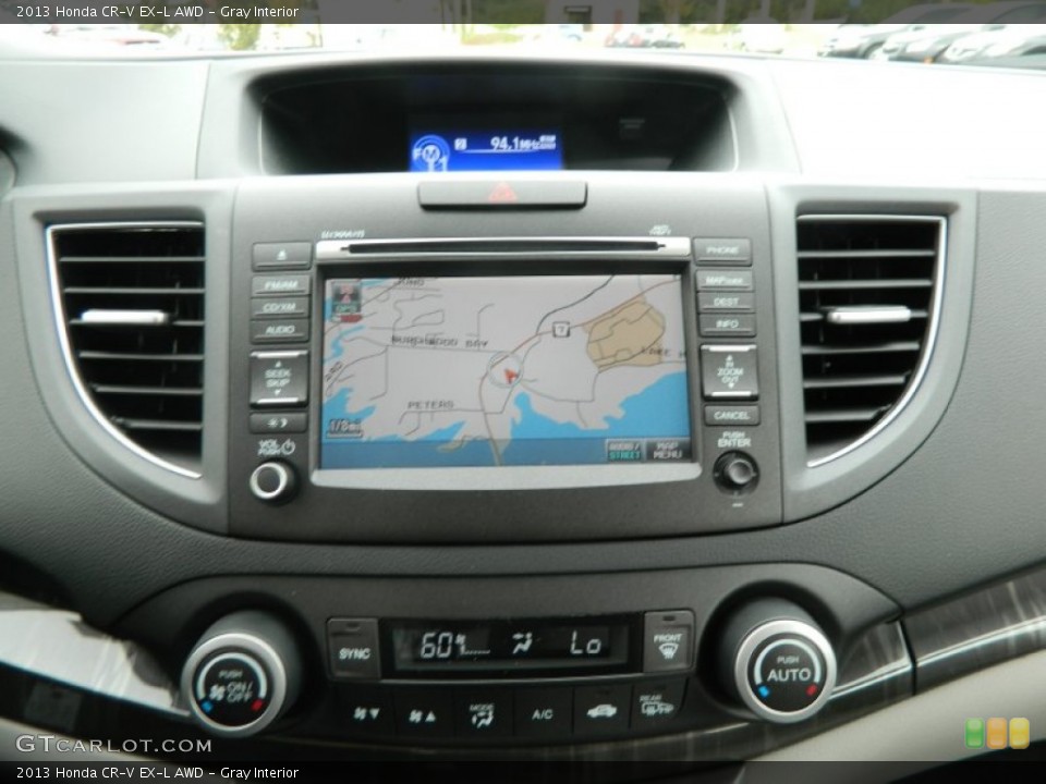 Gray Interior Navigation for the 2013 Honda CR-V EX-L AWD #72098728