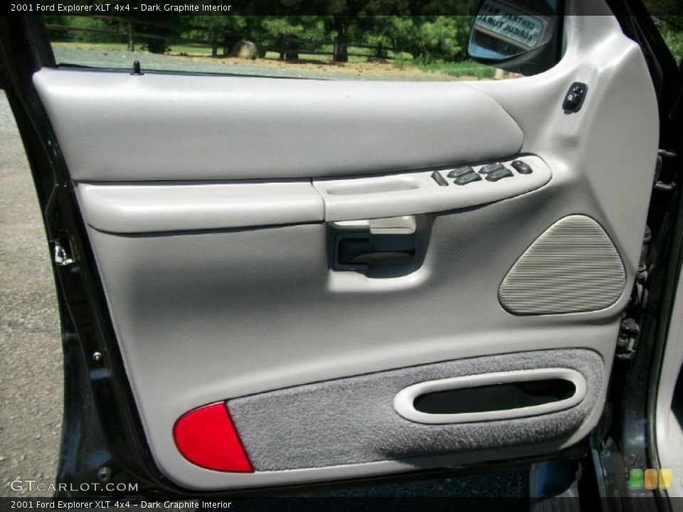 Dark Graphite Interior Door Panel for the 2001 Ford Explorer XLT 4x4 #72098737