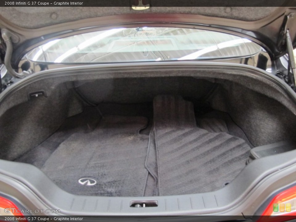 Graphite Interior Trunk for the 2008 Infiniti G 37 Coupe #72104916