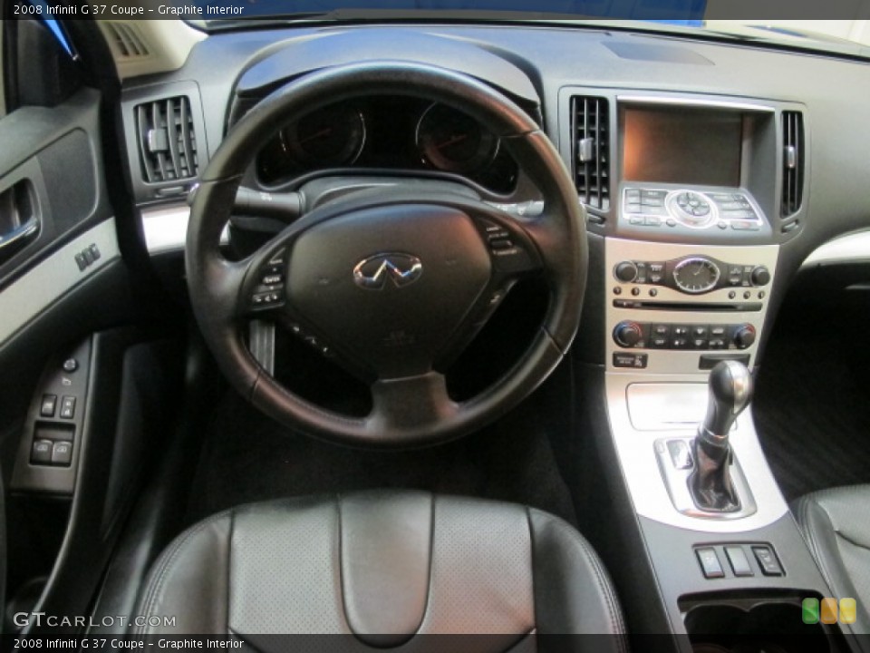 Graphite Interior Dashboard for the 2008 Infiniti G 37 Coupe #72105060