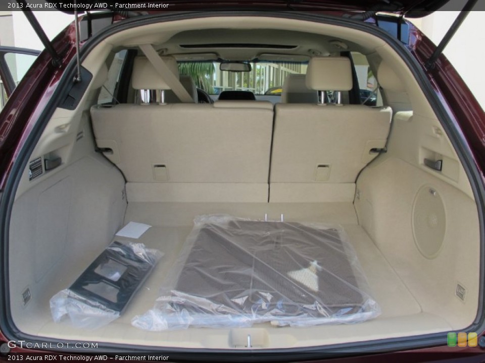 Parchment Interior Trunk for the 2013 Acura RDX Technology AWD #72105470