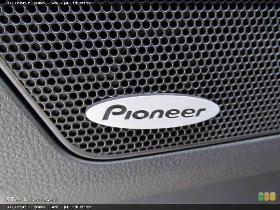 Jet Black Interior Audio System for the 2011 Chevrolet Equinox LT AWD #72106416