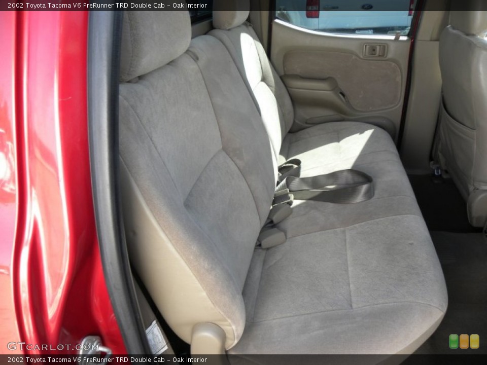 Oak Interior Rear Seat for the 2002 Toyota Tacoma V6 PreRunner TRD Double Cab #72107811
