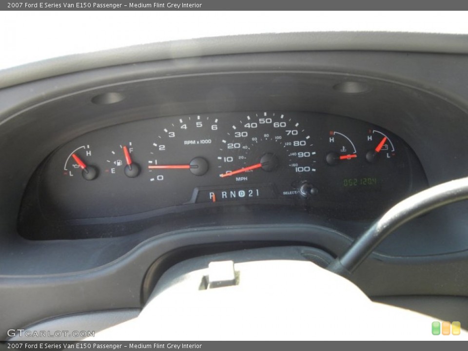 Medium Flint Grey Interior Gauges for the 2007 Ford E Series Van E150 Passenger #72109302