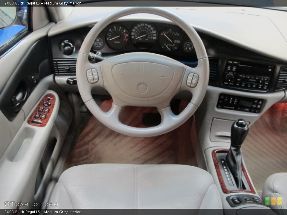Medium Gray Interior Dashboard for the 2003 Buick Regal LS #72111027