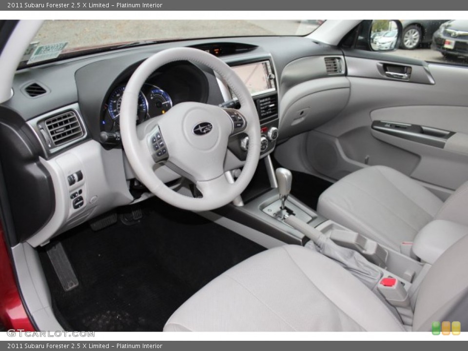 Platinum Interior Prime Interior for the 2011 Subaru Forester 2.5 X Limited #72111501